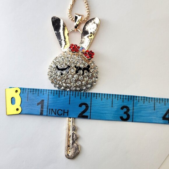 Rabbit Pendant Necklace - Picture 9 of 10